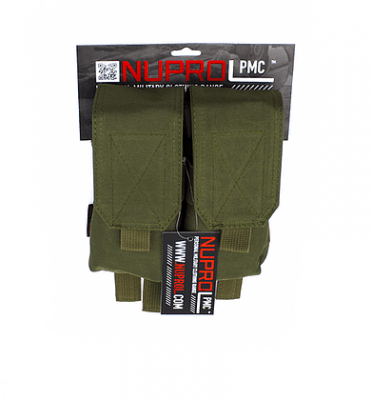 NP PMC M4 DOUBLE FLAP LID MAG POUCH – GREEN product image